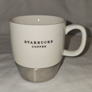 Starbucks Coffee 2006 White Mug Used